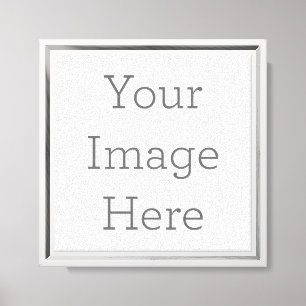 Create Your Own Canvas Print with White Frame