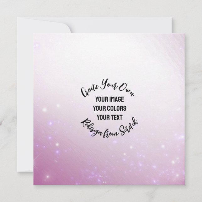 Create Your Own Card (Front)