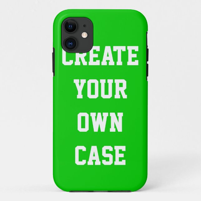 Create Your Own Case - Grass Green (Back)