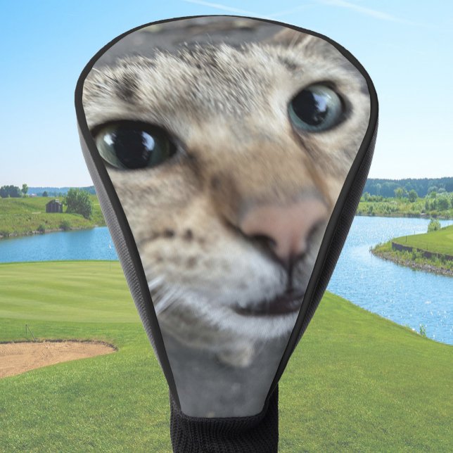 Create Your Own Cat Photo Personalised  Golf Head Cover (Creator Uploaded)
