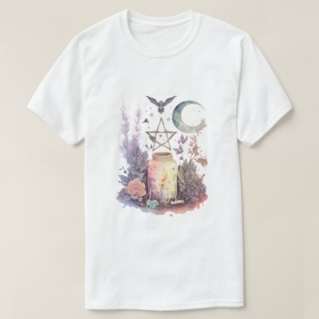 Create Your Own Celestial Altar T-Shirt (Design Front)