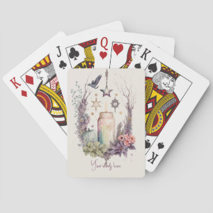 Create Your Own Celestial Autumn Playing Cards