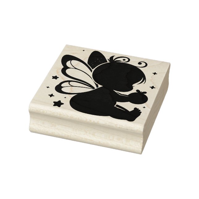 Create Your Own Celestial Baby Butterfly Fairy Rubber Stamp (Stamp)