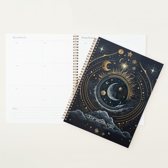 Create Your Own Celestial Landscape Lunar Planner (Display)