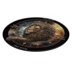 Create Your Own Celestial Leo Glass Altar Board