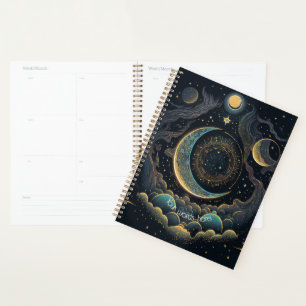 Create Your Own Celestial Moon & Clouds Planner