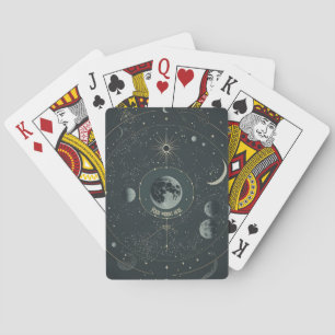 Create Your Own Celestial Moons Playing Cards