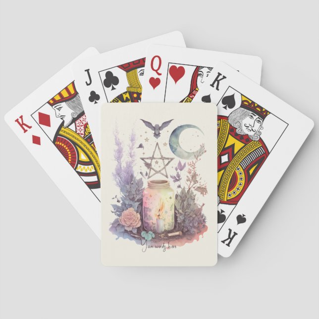 Create Your Own Celestial Playing Cards (Back)