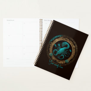 Create Your Own Celestial Scorpio Zodiac Planner