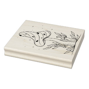Create Your Own Celestial Spotted Mushroom Rubber Stamp