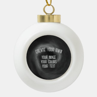 Create Your Own Ceramic Ball Christmas Ornament