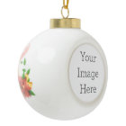 Create Your Own Ceramic Ball Ornament (Bell)