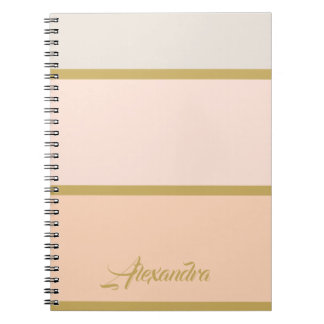 Create your own Chic Personalised Monogram Notebook