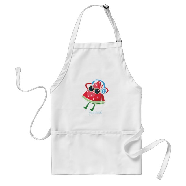 Create Your Own Chllin' Watermelon Standard Apron (Front)