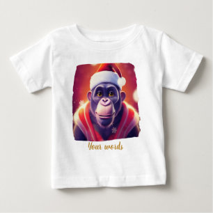 Create Your Own Christmas Ape Baby T-Shirt