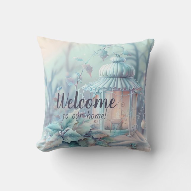 Create Your Own Christmas Fairy Light Cushion (Front)