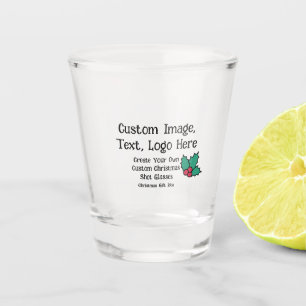 Create Your Own Christmas Gift DIY Personalised Shot Glass