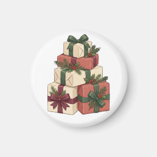 Create Your Own Christmas Gift Ornament Magnet