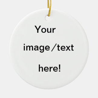 Create your own christmas ornament! ceramic tree decoration