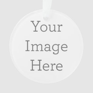 Create Your Own Circle Acrylic Ornament