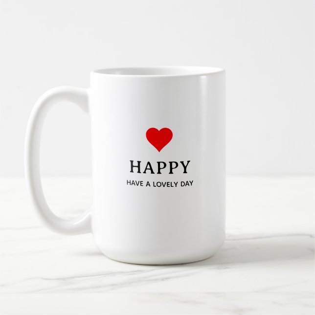 Create Your Own Classic  Coffee Mug (Left)
