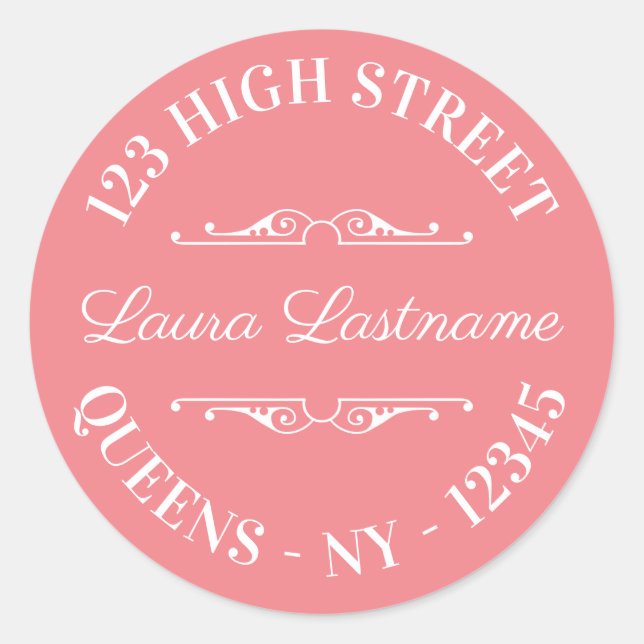 Create Your Own Classic Round Sticker (Front)