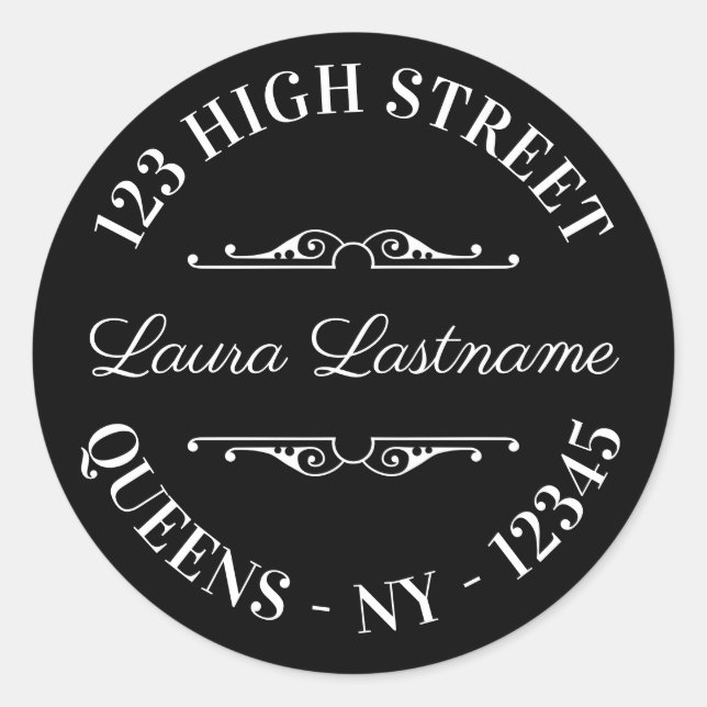 Create Your Own Classic Round Sticker (Front)
