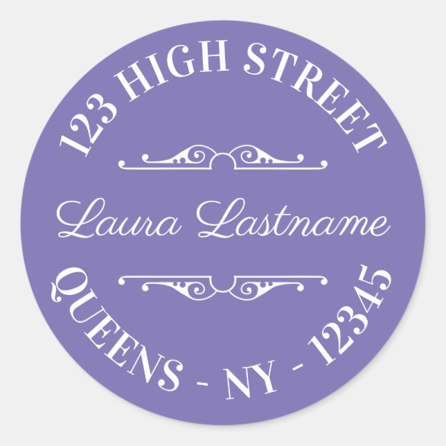 Create Your Own Classic Round Sticker (Front)