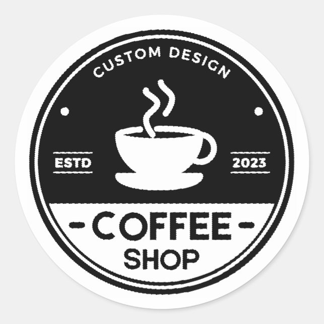 Create Your Own Classic Round Sticker (Front)