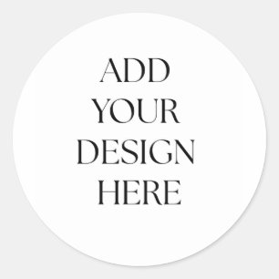 Create Your Own  Classic Round Sticker