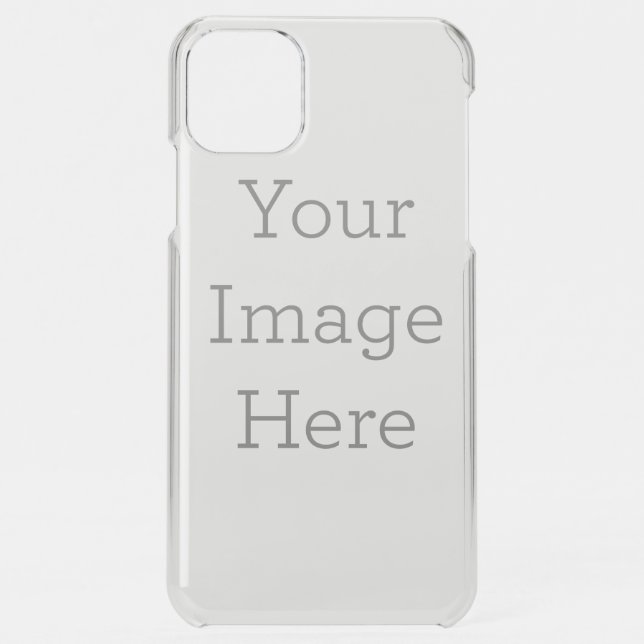 Custom Apple iPhone 11 Pro Max Clearly Deflector Case (Back)