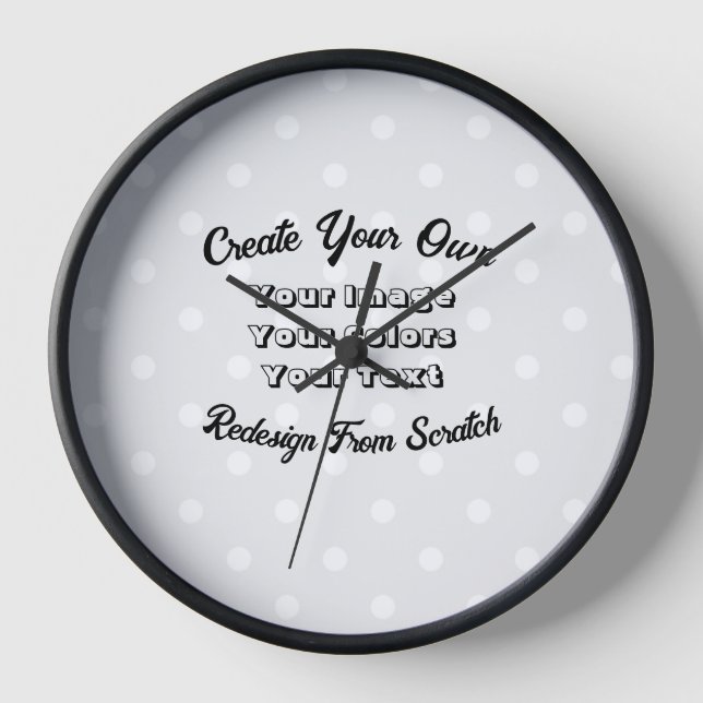 Create Your Own Clock (Front)