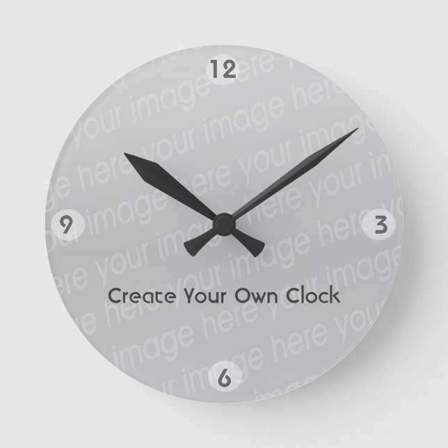 Create Your Own Clock - Style 7 (Front)