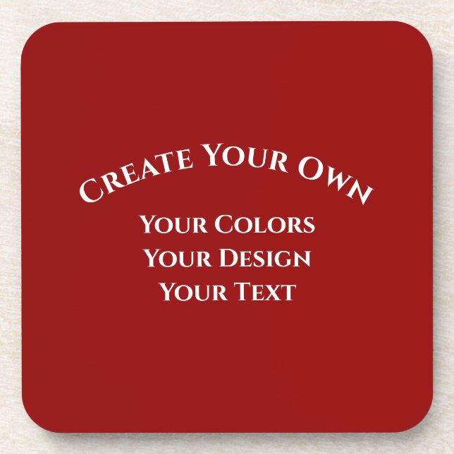 Create Your Own Coaster (Front)
