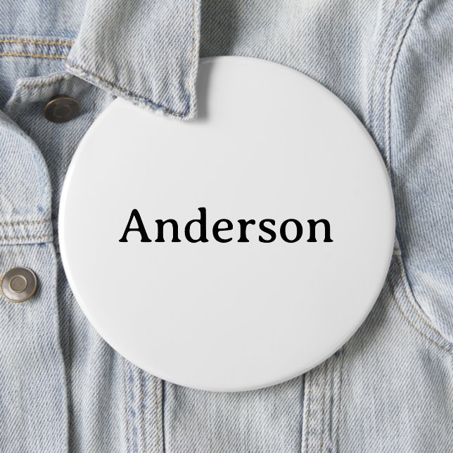 Create Your Own Colossal 6" Round 6 Cm Round Badge (In Situ)