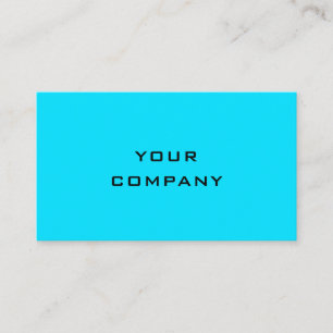 Create Your Own Colour Business Cards Template