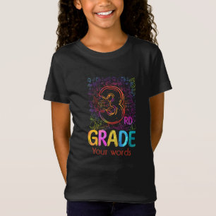 Create Your Own Colourful 3rd Grader T-Shirt