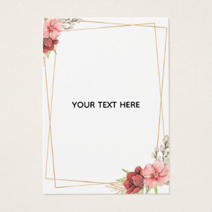 Create Your Own Colourful Floral Border