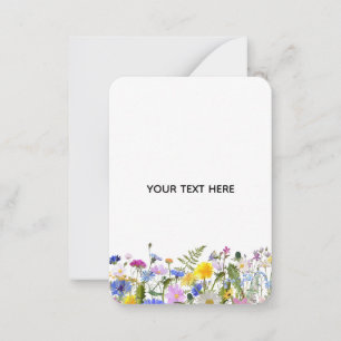 Create Your Own Colourful Floral Card