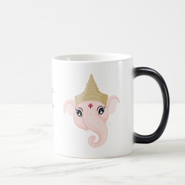 Create Your Own Colourful Ganesh Magic Mug (Right)