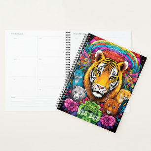 Create Your Own Colourful Jungle Tiger Totem Anima Planner