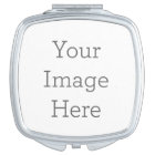 Create Your Own Compact Mirror - Round