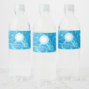 Create Your Own Company Brand Bottled Water Label
