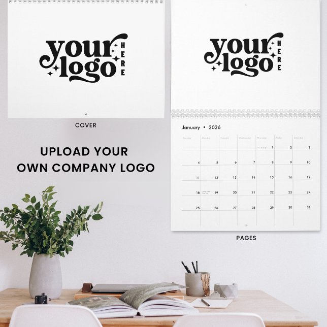 Create your Own Company Business Logo 2026 Calendar (Creator Uploaded)