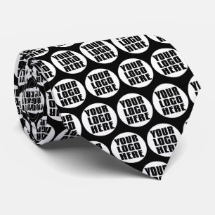 Create Your Own Company Business Logo Neck Tie
