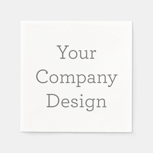 Paper Napkins, Standard Cocktail (Front)