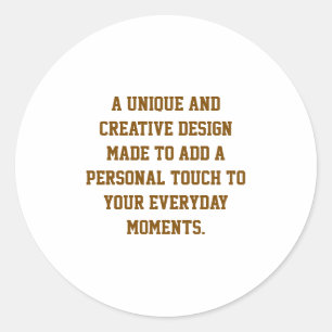 Create Your Own Company Logo Sticker