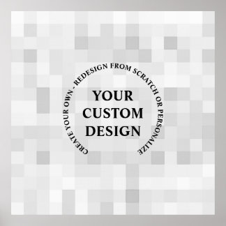 Create Your Own Completely Custom Poster