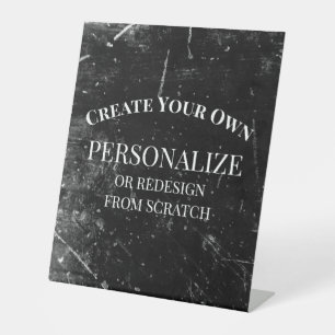 Create Your Own Completely Customised Pedestal Sign