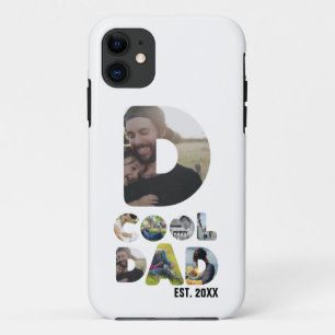 Create your own cool dad 7 letter photo for him Case-Mate iPhone case
